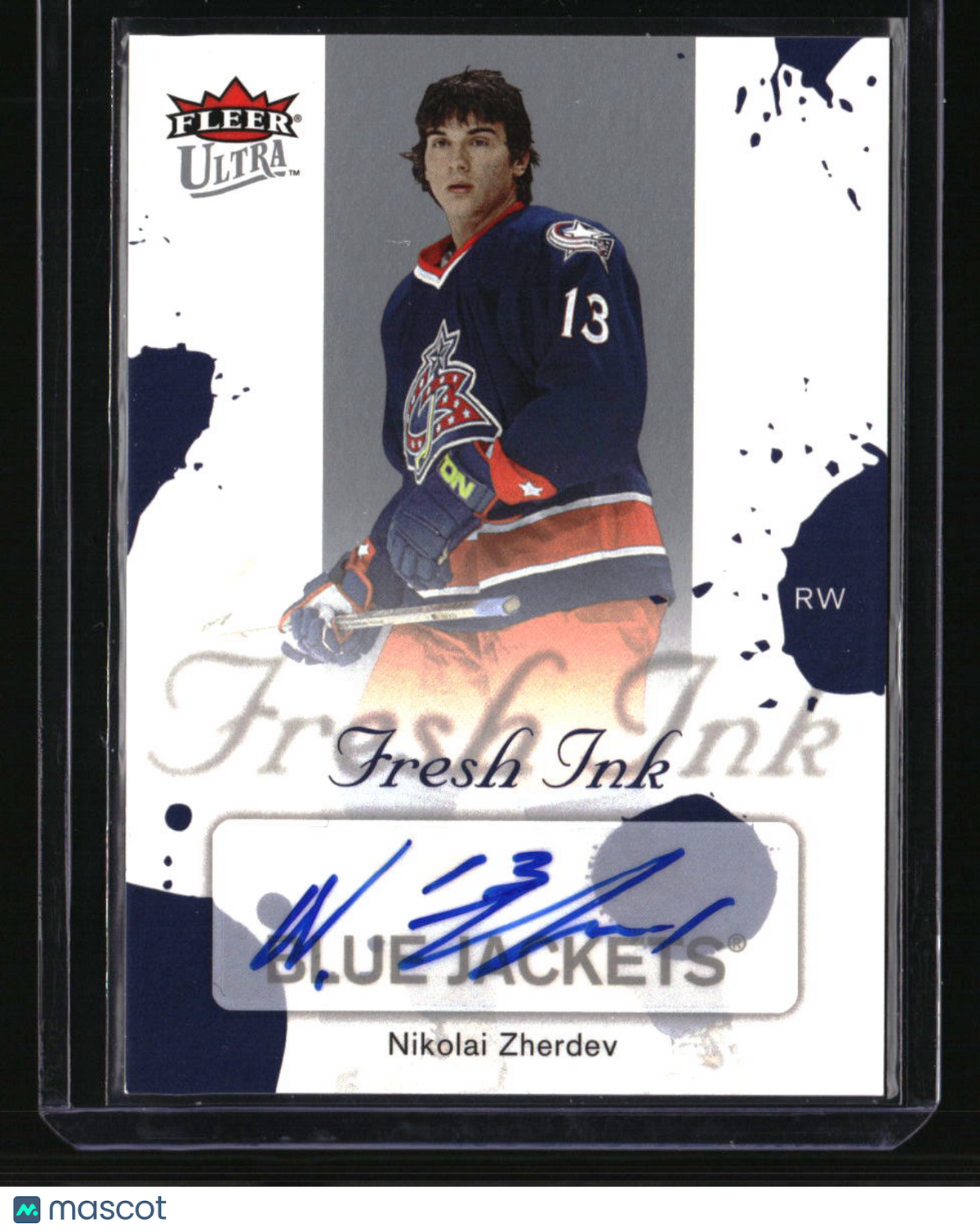 2005-06 Ultra Nikolai Zherdev Fresh Ink