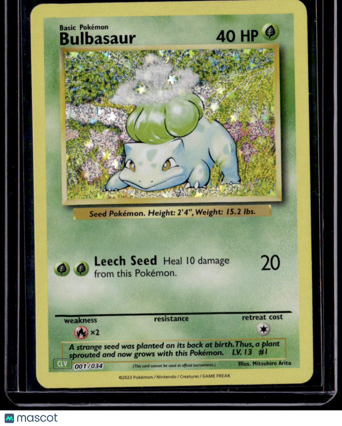 Trading Card Game Classic Bulbasaur