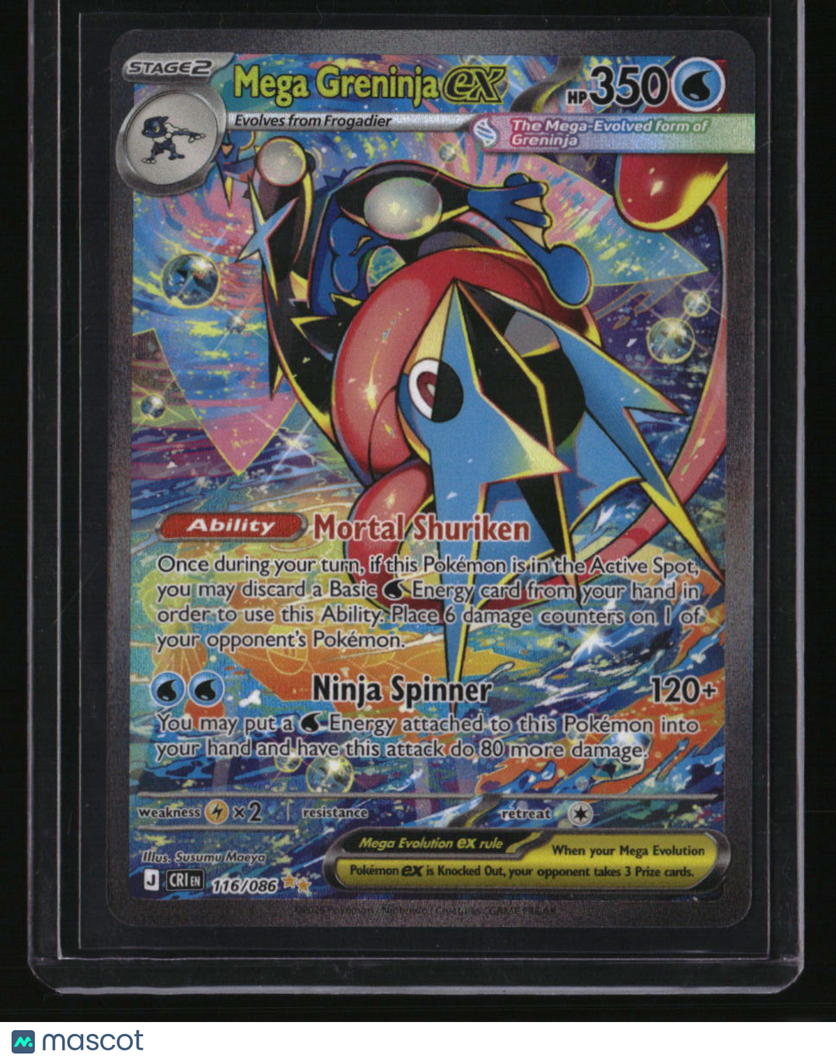 ME04: Chaos Rising Mega Greninja ex