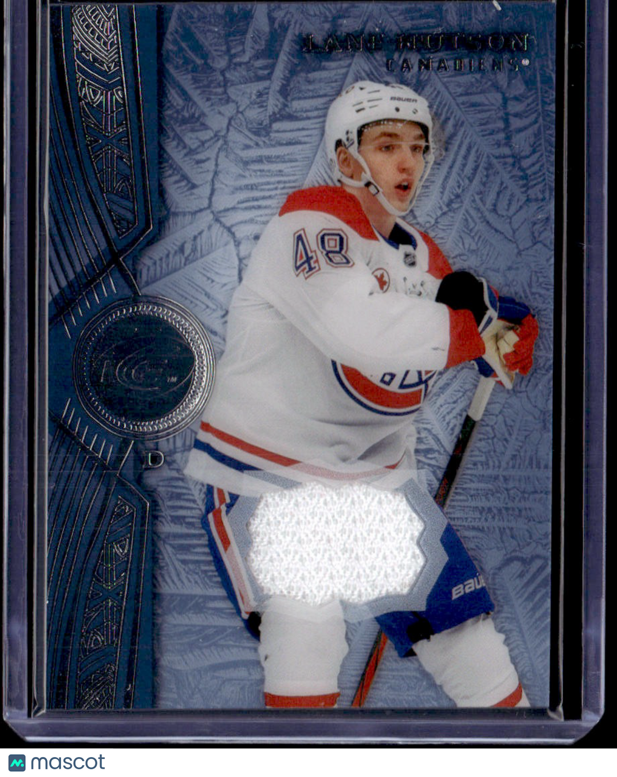 2025-26 Upper Deck Ice Lane Hutson Jersey