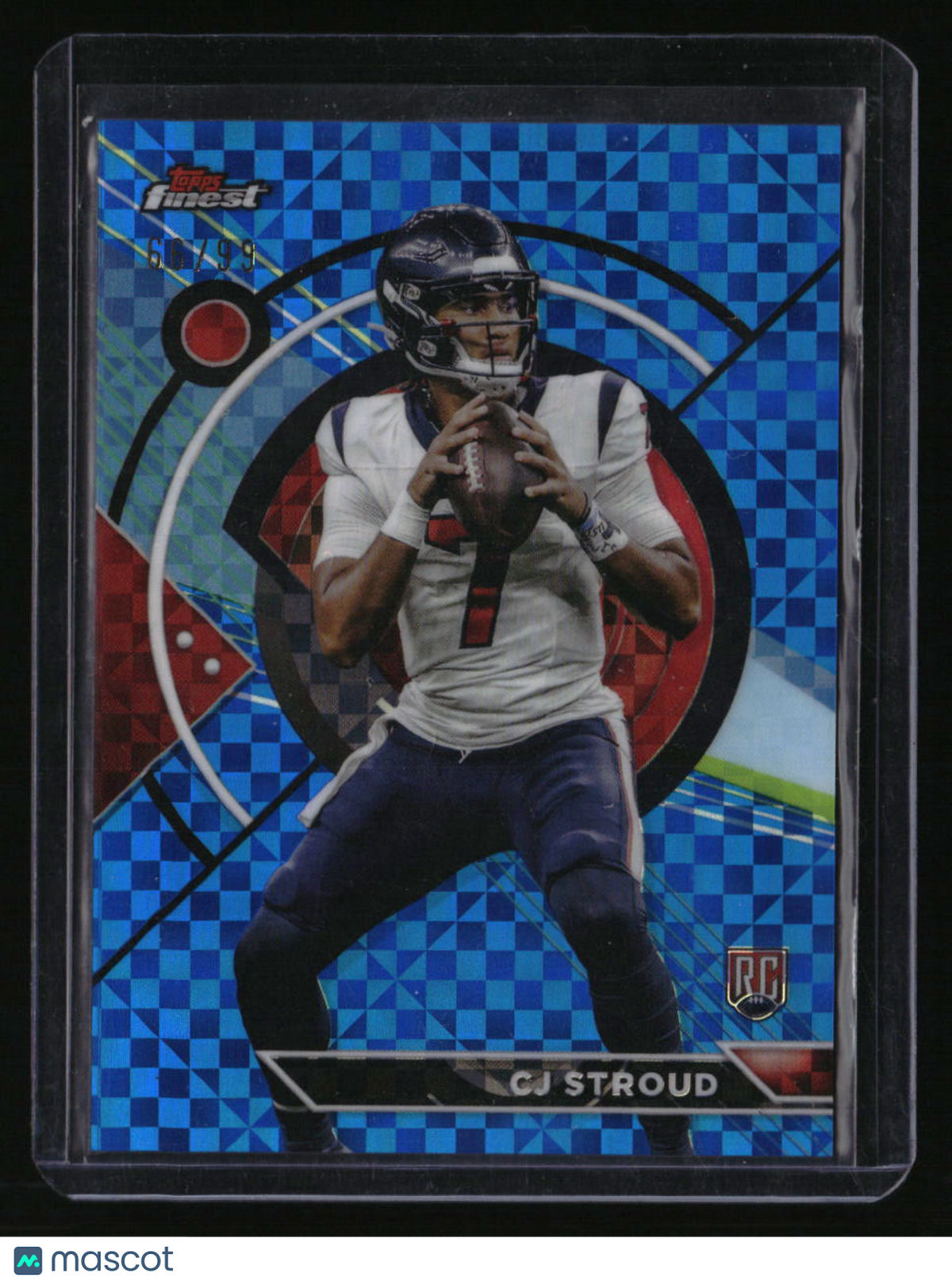 2023 Topps Composite CJ Stroud Finest Blue Geometric #/99