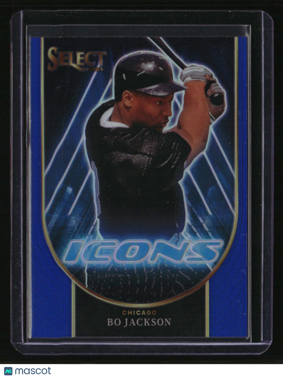 2024 Panini Select Bo Jackson Icons Blue Prizms #/49