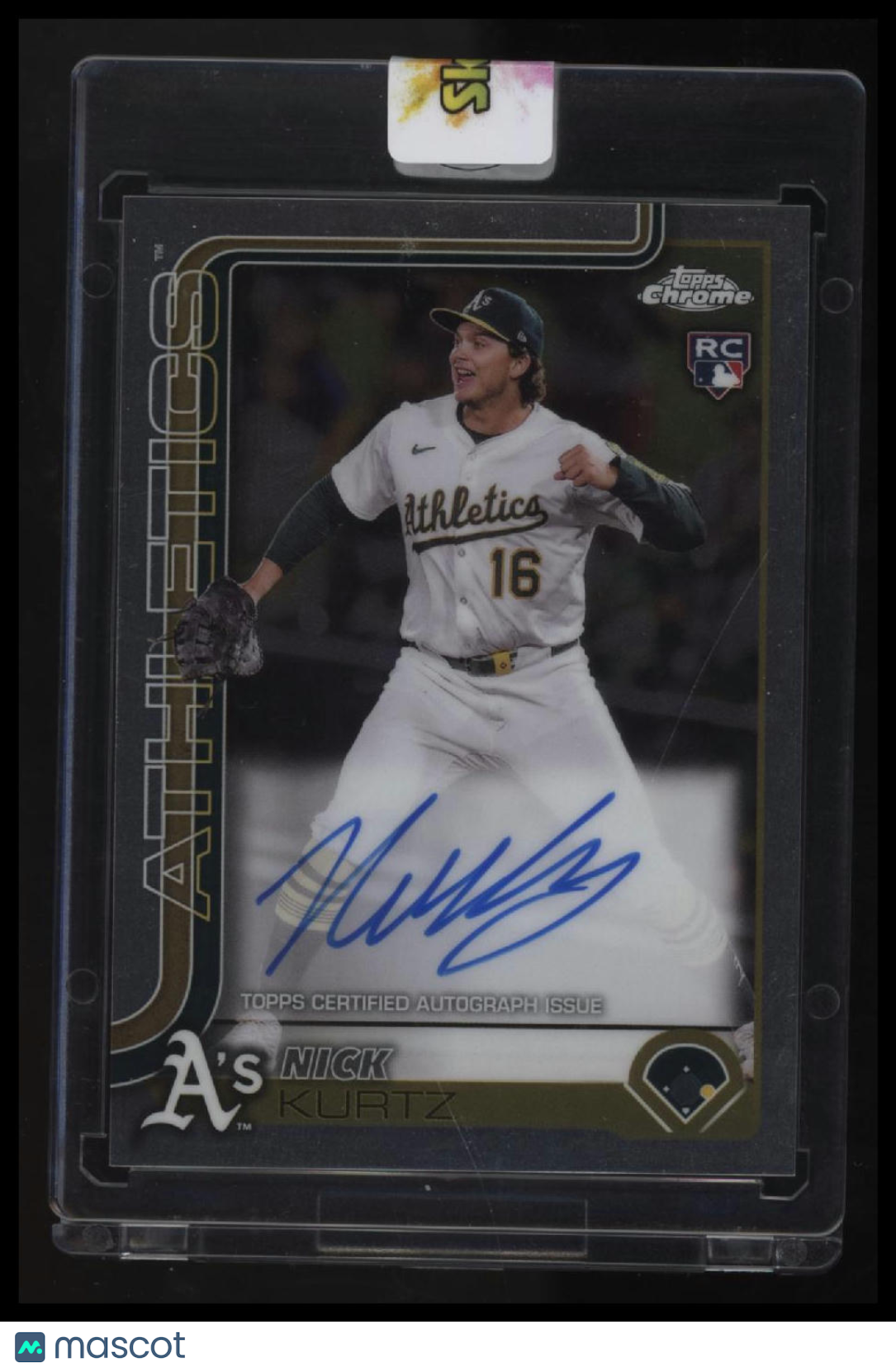 2025 Topps Chrome Nick Kurtz Rookie Autographs