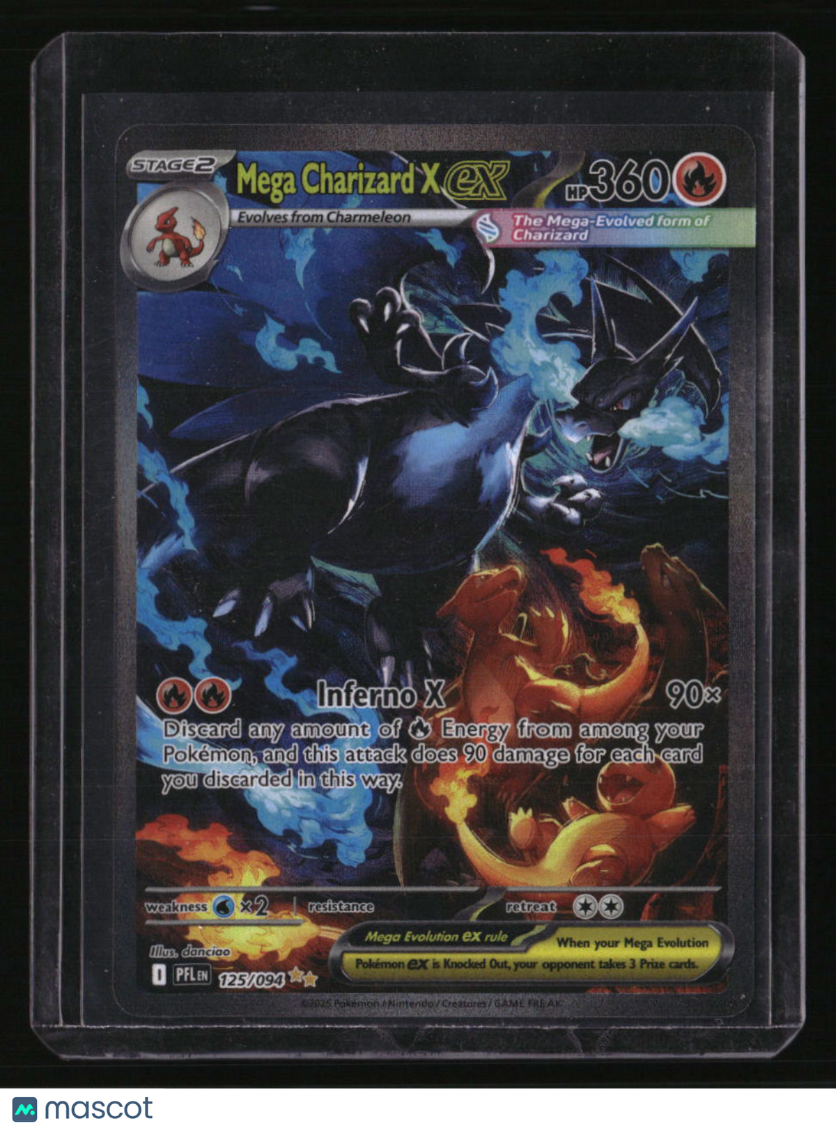 ME02: Phantasmal Flames Mega Charizard X ex