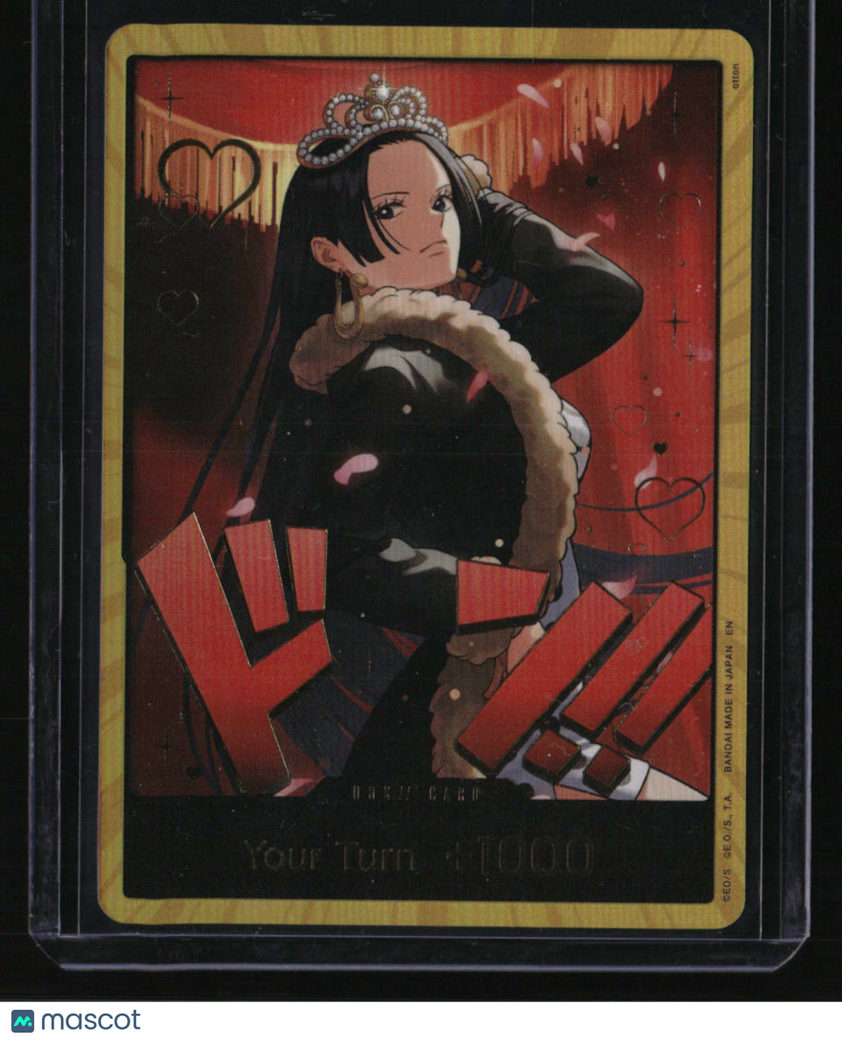 Extra Booster: One Piece Heroines Edition DON!! Card (Boa Hancock) (Gold)