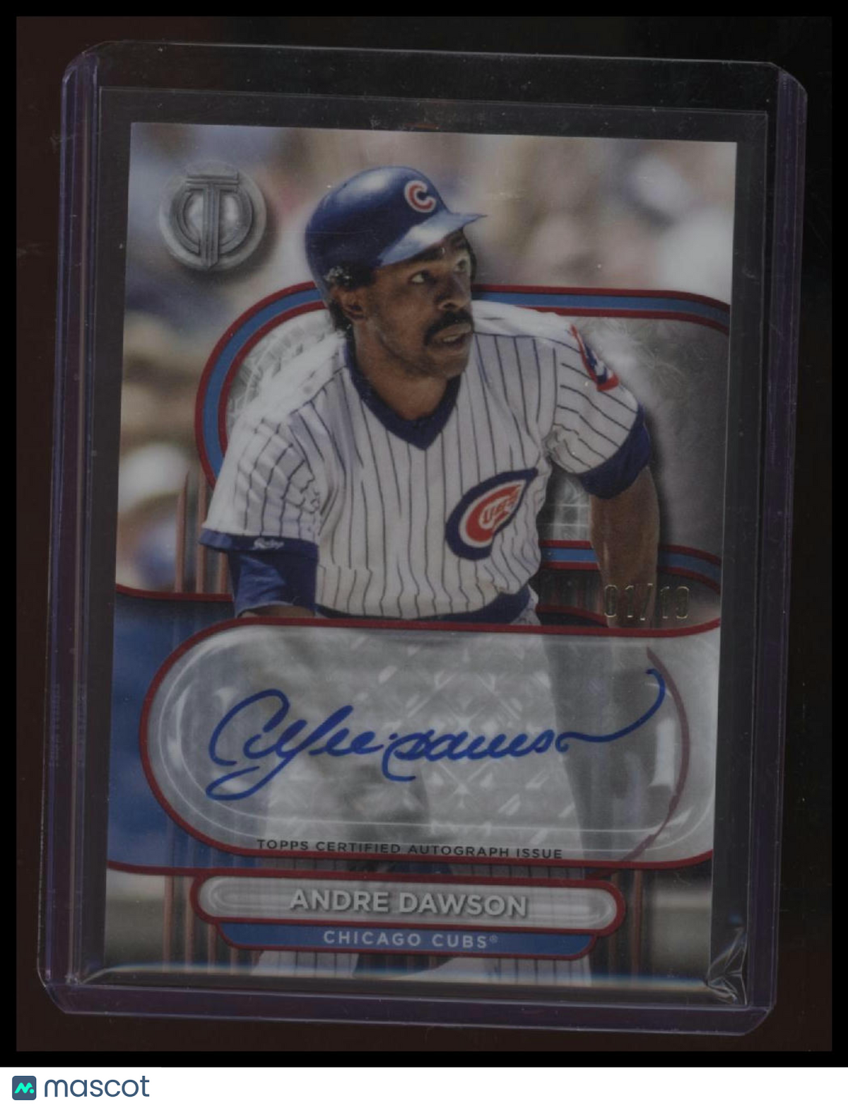 2024 Topps Tribute Andre Dawson Tribute Autographs Red #/10