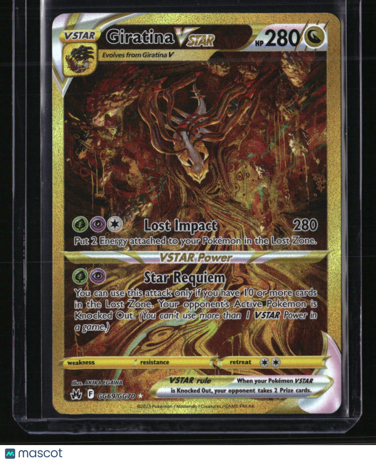 SWSH: Crown Zenith: Galarian Gallery Giratina VSTAR (Secret)