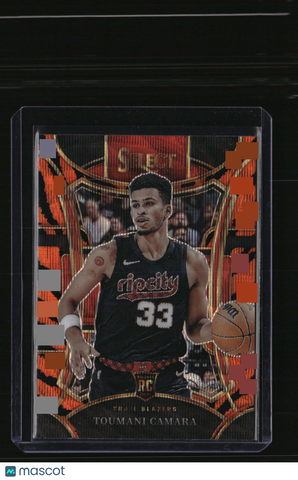 2023-24 Panini Select Toumani Camara Tiger Prizms