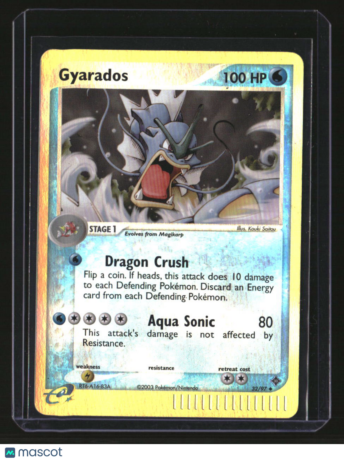 Dragon Gyarados Reverse Holo