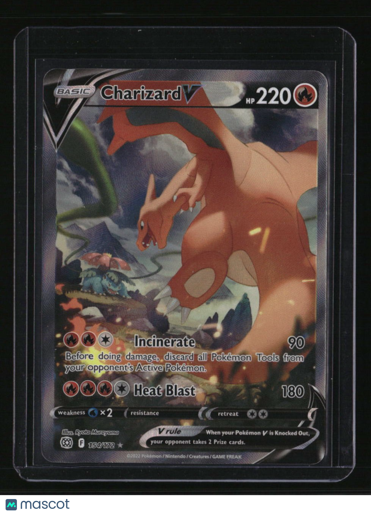 SWSH09: Brilliant Stars Charizard V (Alternate Full Art)