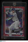 2024 Topps Chrome Cosmic Luis Vazquez Red Flare Refractors #/5