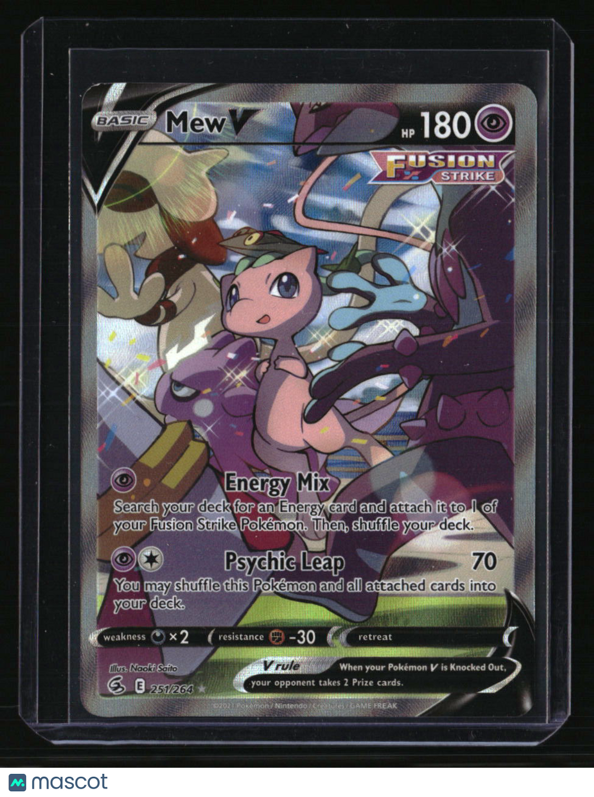SWSH08: Fusion Strike Mew V (Alternate Full Art)
