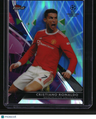2021-22 Finest UEFA Champions League Cristiano Ronaldo Blue/Aqua Vaporwave #/99