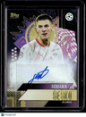 2024-25 Topps Deco UEFA Club Competitions Benjamin Sesko Current Stars Auto