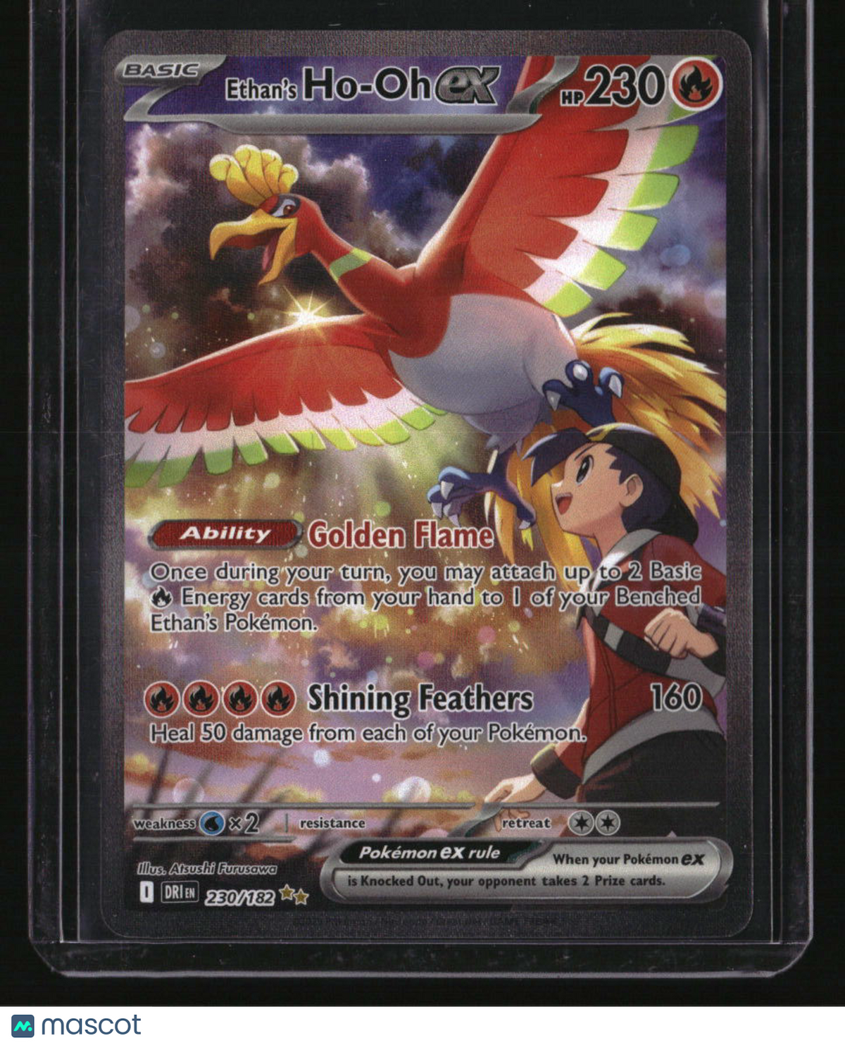 SV10: Destined Rivals Ethan's Ho-Oh ex
