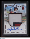 2024 Panini Boys of Summer Dylan Crews Prospect Material Signatures Red #/49