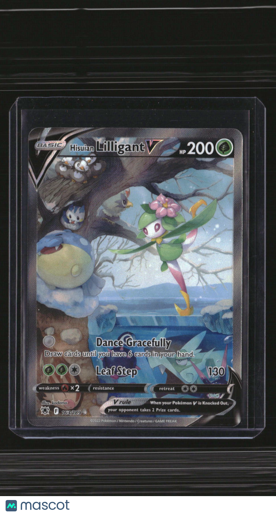SWSH10: Astral Radiance Hisuian Lilligant V (Alternate Full Art)