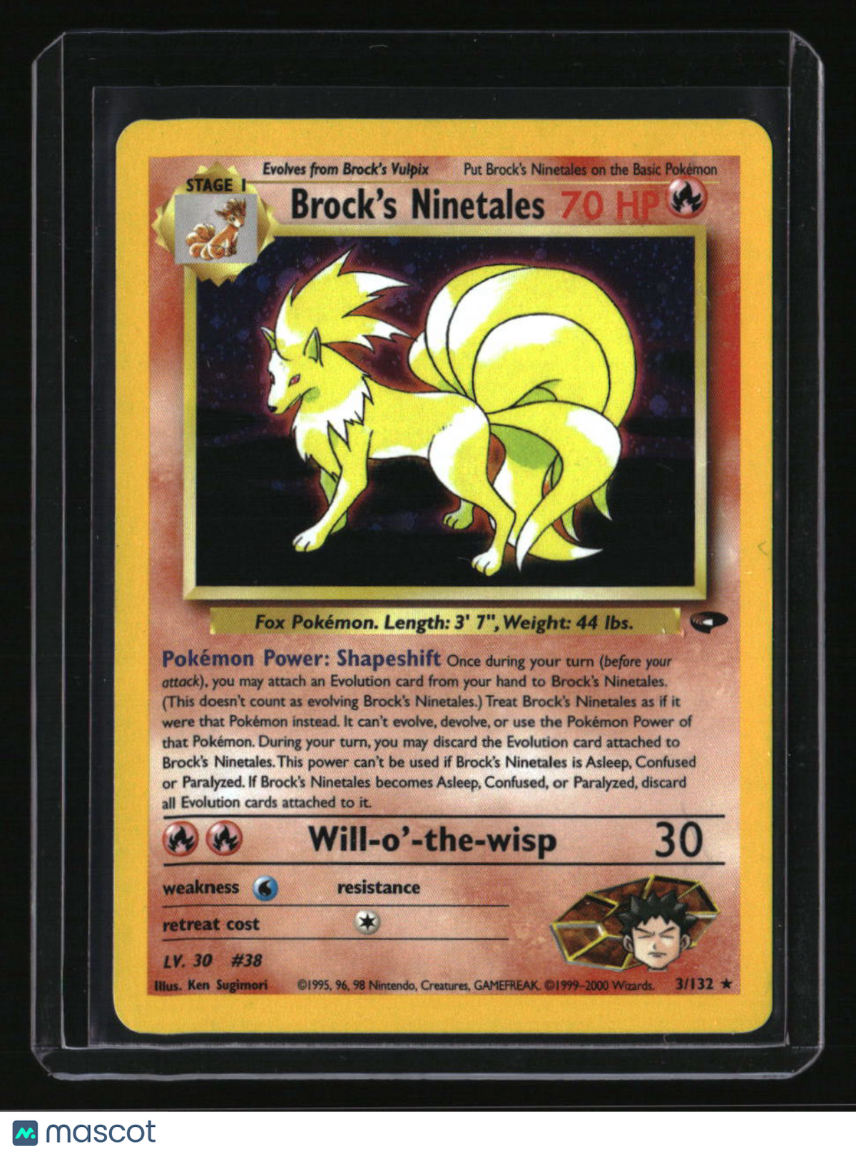Gym Challenge Brock's Ninetales