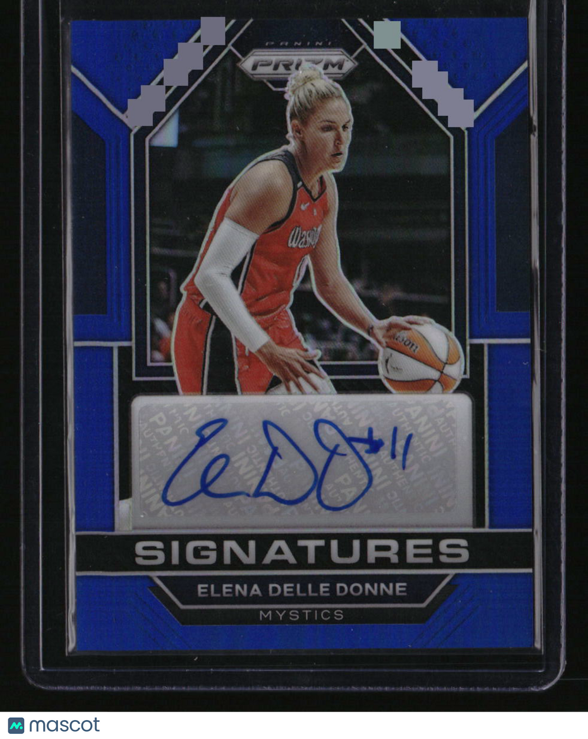 2023 Panini Prizm WNBA Elena Delle Donne Signatures Blue #/49