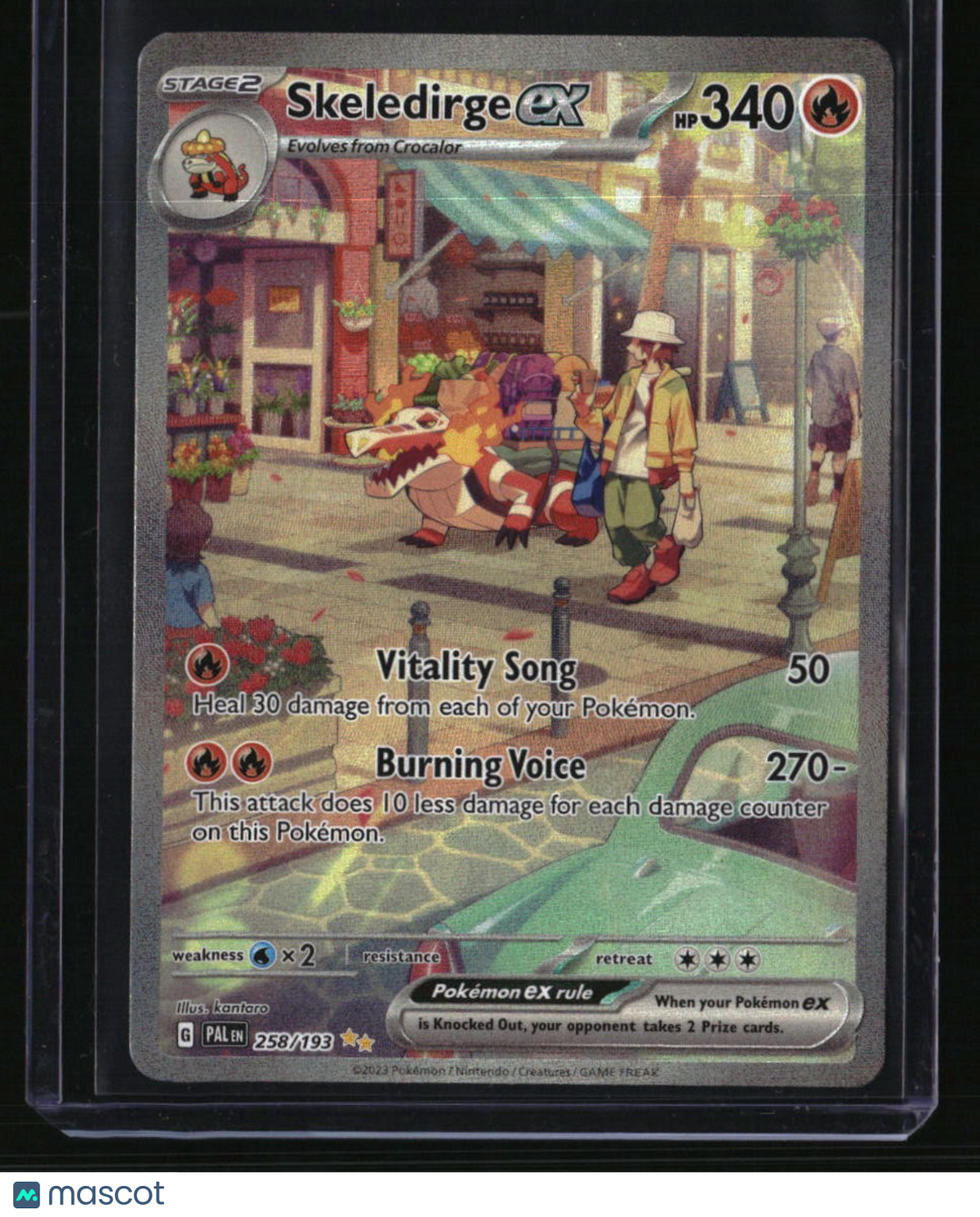 SV02: Paldea Evolved Skeledirge ex