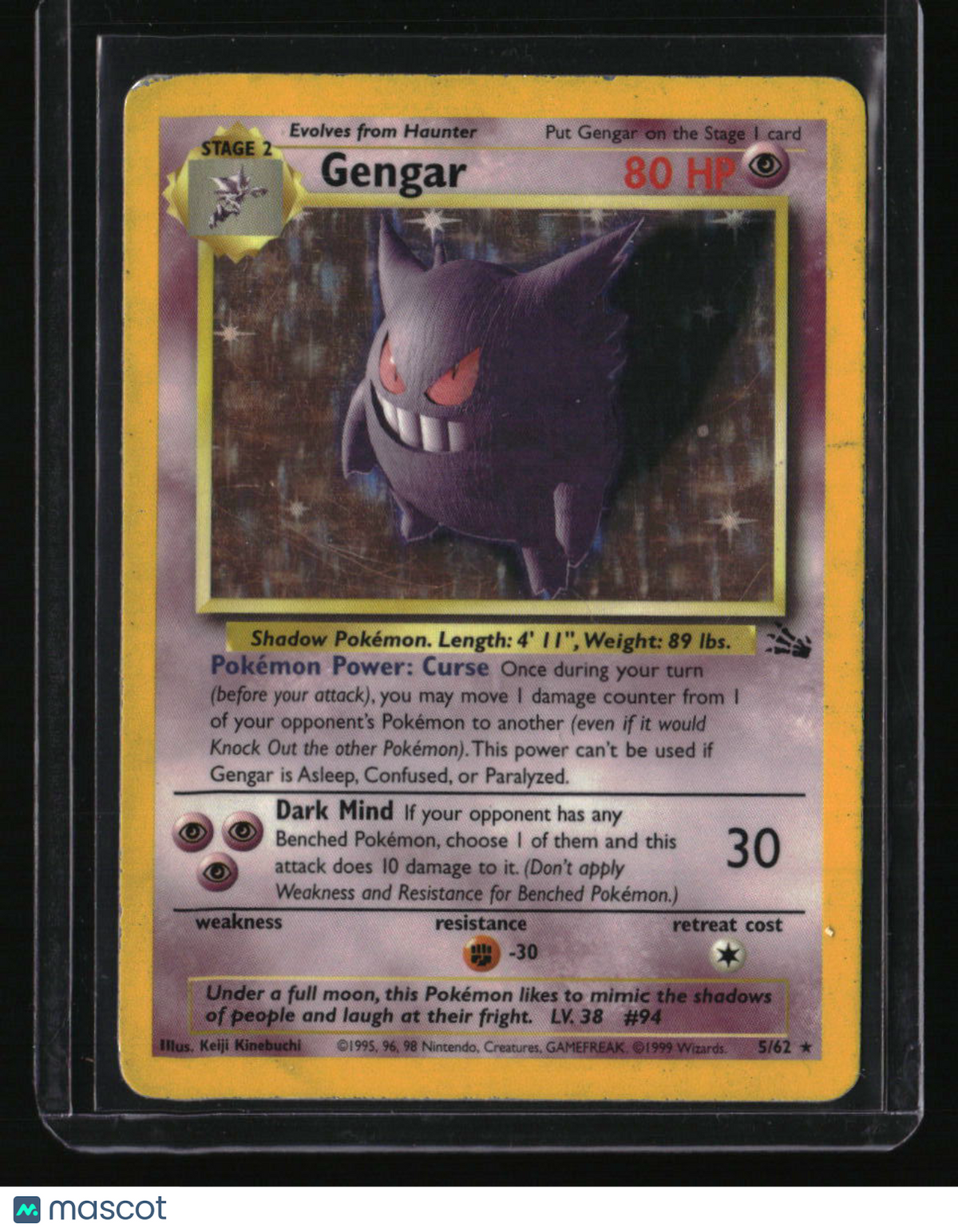 Fossil Gengar (5)