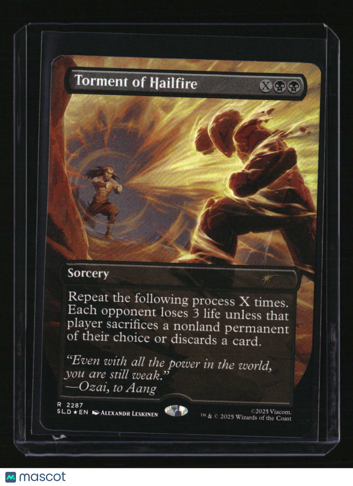 Secret Lair Drop Series Torment of Hailfire (Rainbow Foil) 2287