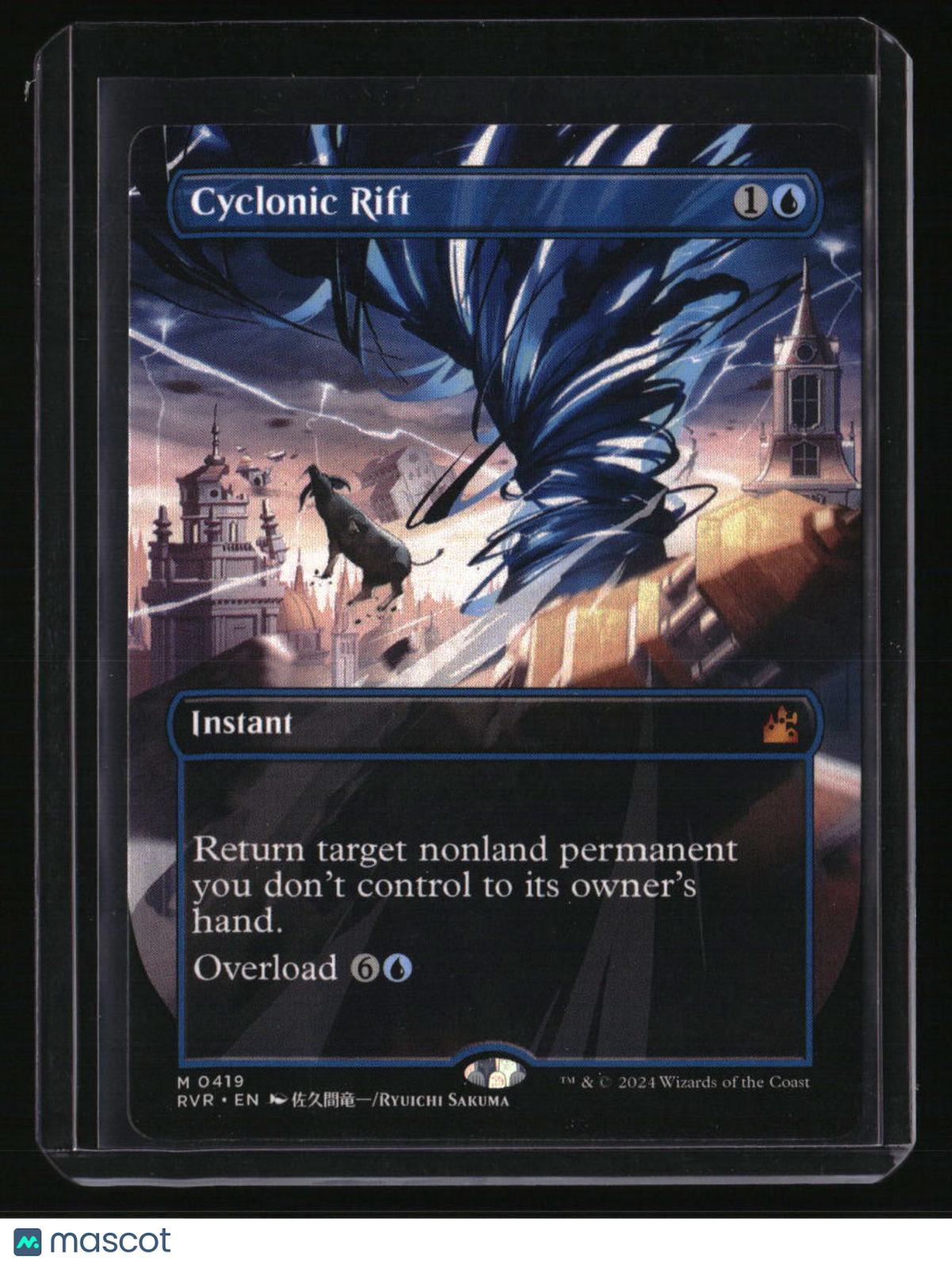 Ravnica Remastered Cyclonic Rift (Anime Borderless)