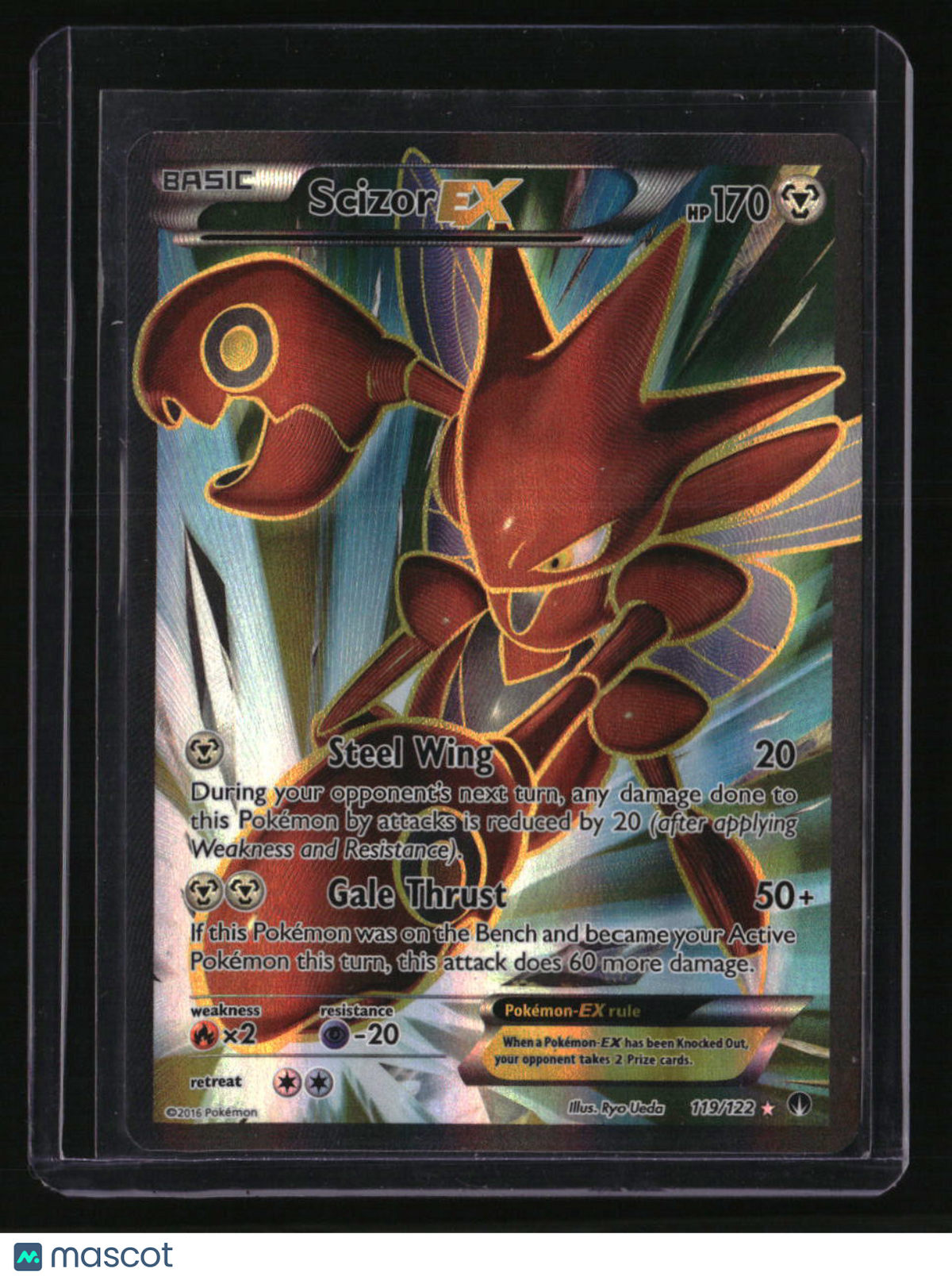 XY - BREAKpoint Scizor EX (Full Art)