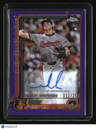 2025 Topps Chrome Update Coby Mayo Debut Auto Purple Refractors #/250