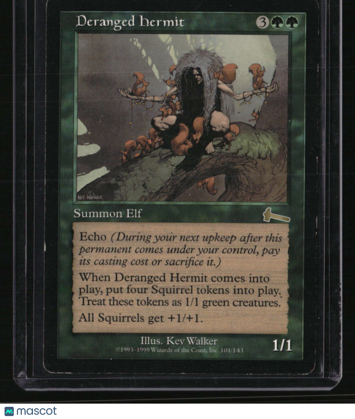 Urza's Legacy Deranged Hermit