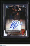 2025 Bowman Chrome Bo Davidson Prospect Autographs