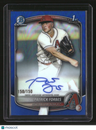 2025 Bowman Draft Patrick Forbes Chrome Prospect Autographs Blue BOOKEND #/150