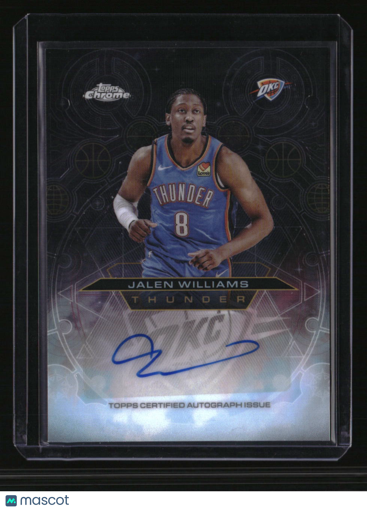 2025-26 Topps Chrome Jalen Williams Chromographs