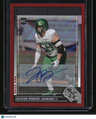 2024 Score Jackson Powers-Johnson Signatures Red Zone #/20