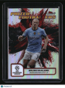 2024-25 Finest UEFA Club Competitions Erling Haaland PFF Black/Red Refractor