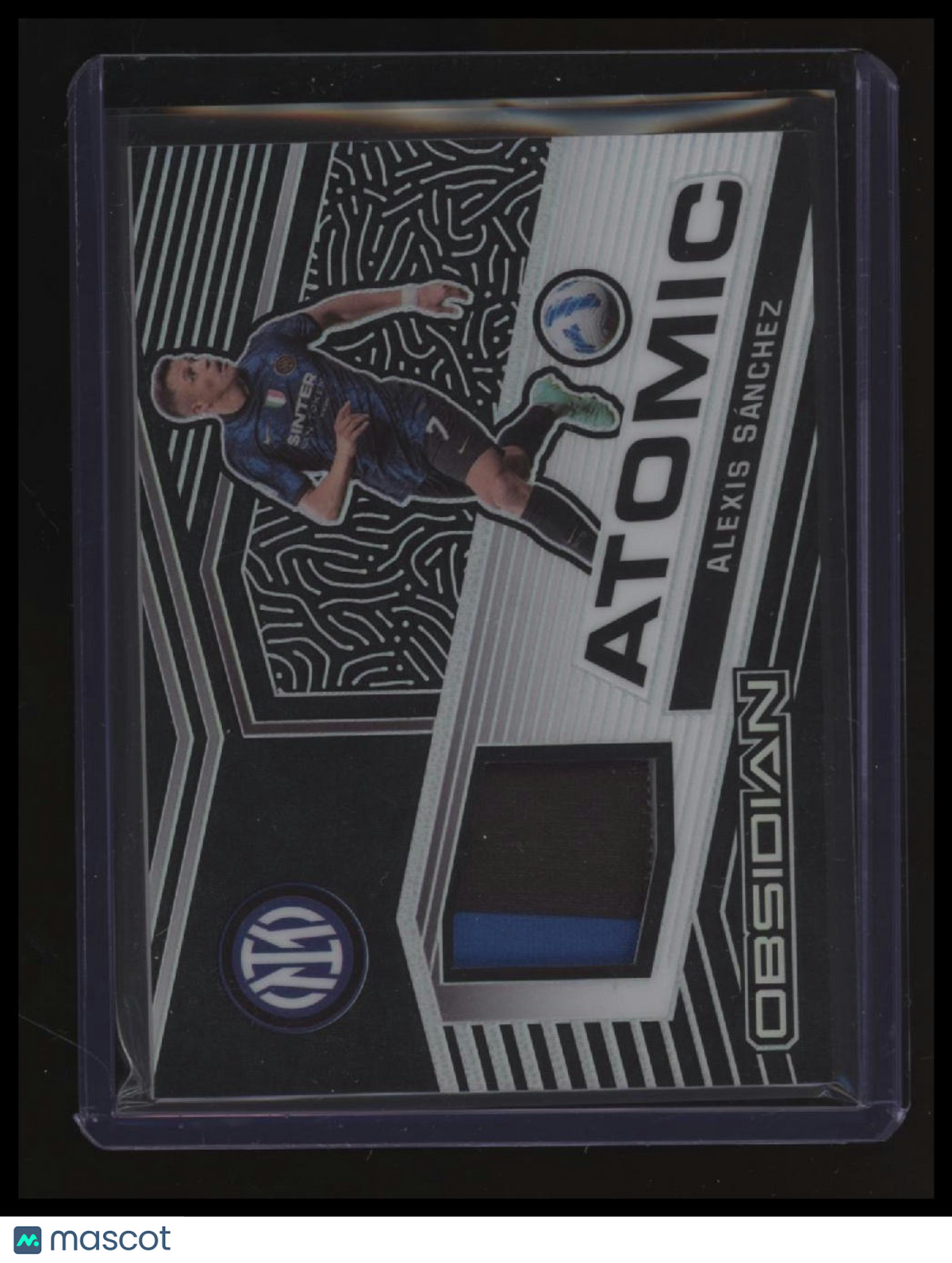 2021-22 Panini Obsidian Alexis Sanchez Atomic Material #/149