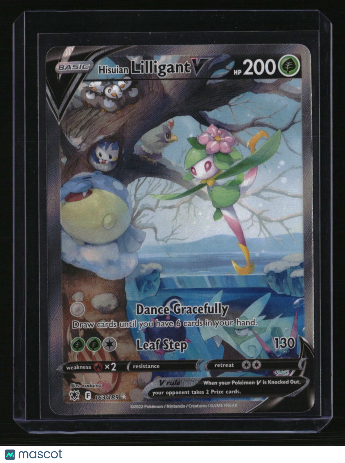 SWSH10: Astral Radiance Hisuian Lilligant V (Alternate Full Art)