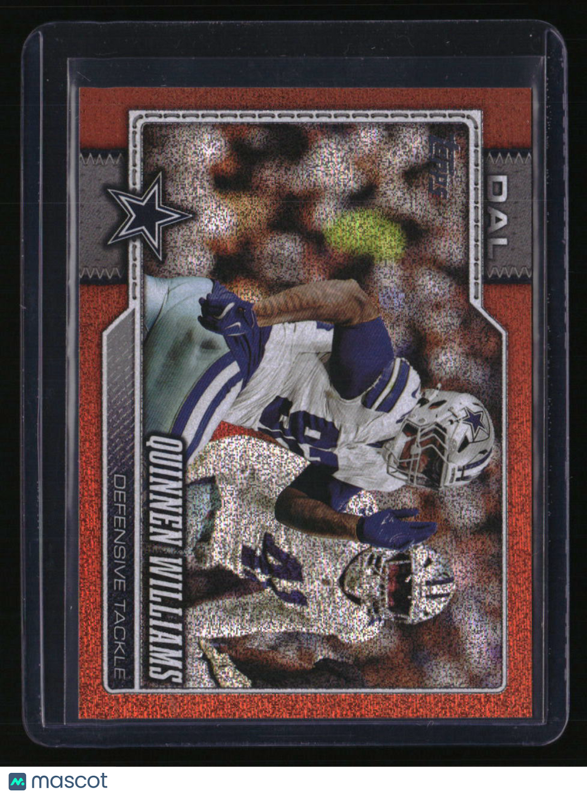2026 Topps Flagship Quinnen Williams Orange Sandglitter #/25