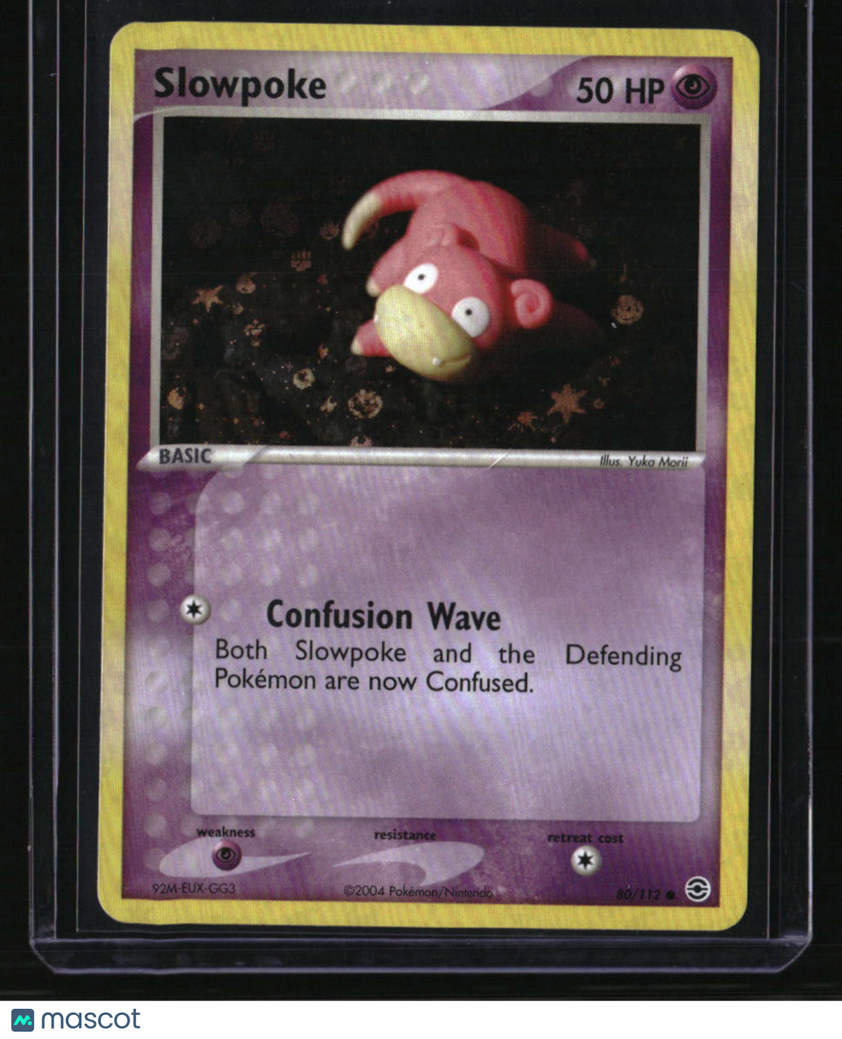 FireRed & LeafGreen Slowpoke Reverse Holo