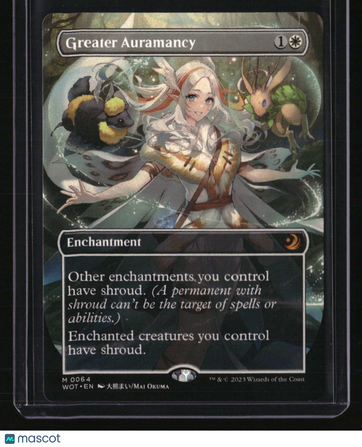 Wilds of Eldraine: Enchanting Tales Greater Auramancy (Anime Borderless)