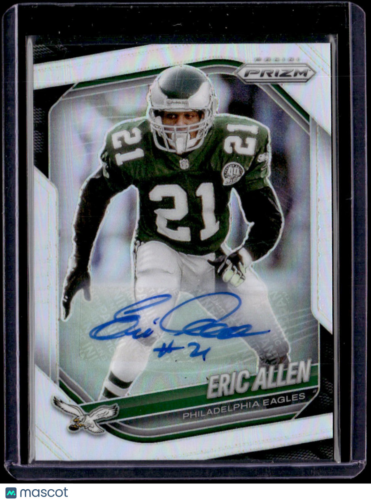 2025 Panini Prizm Eric Allen Prizm Autographs Silver