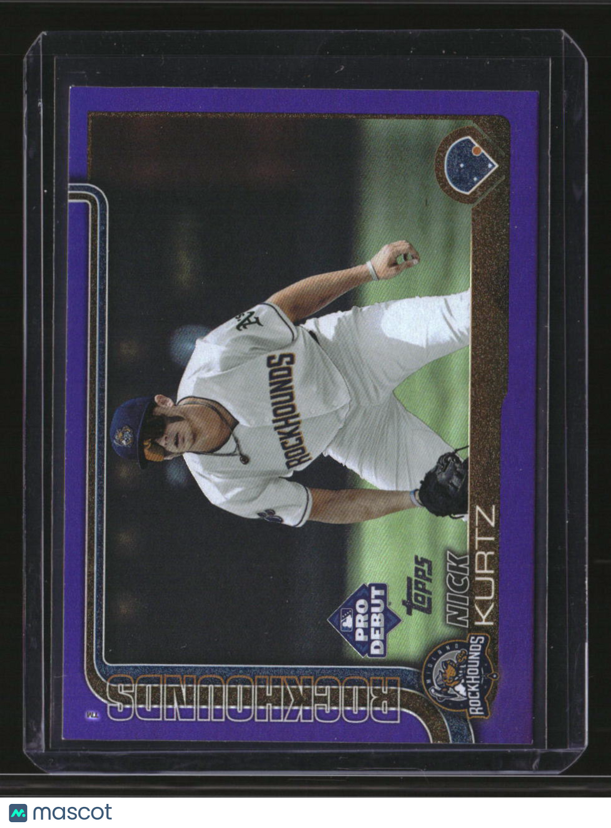 2025 Topps Pro Debut Nick Kurtz Purple Foil #/299