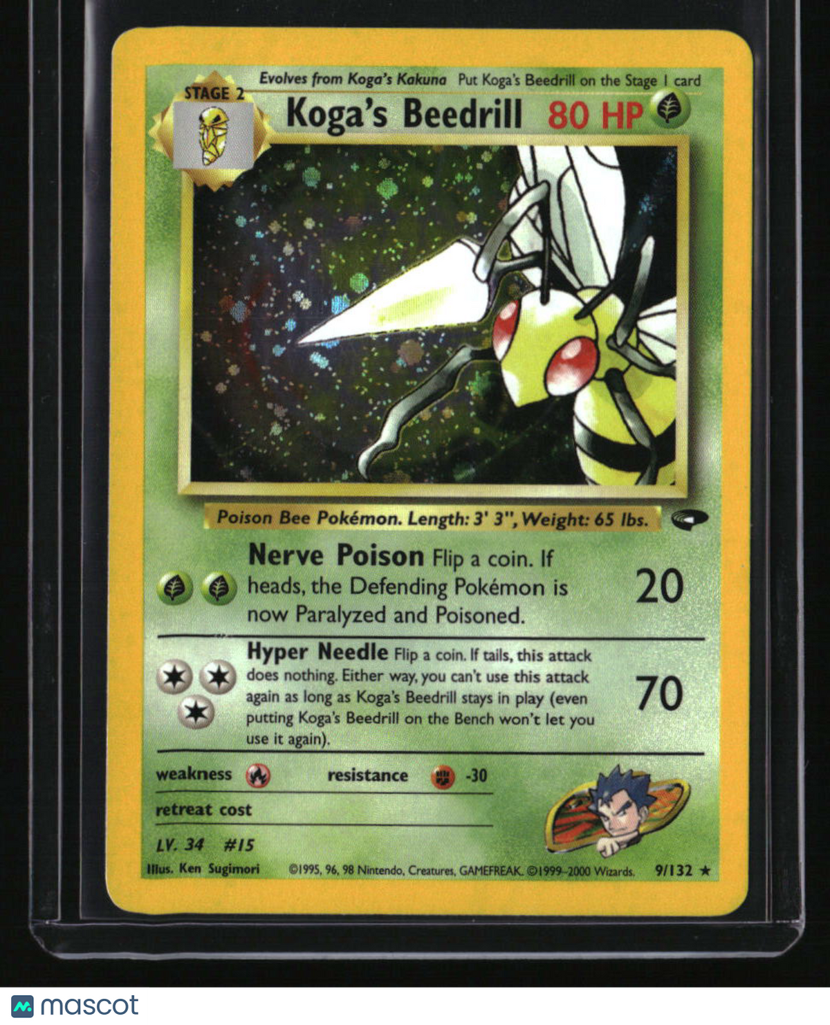 Gym Challenge Koga's Beedrill