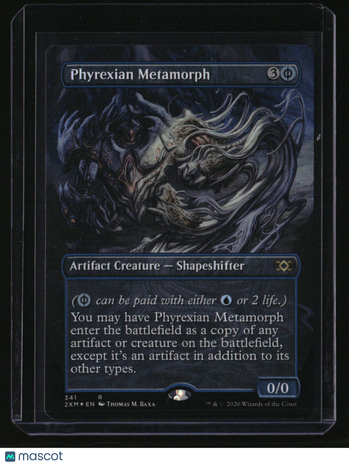 Double Masters Phyrexian Metamorph (Borderless) Foil