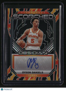 2024-25 Panini Obsidian Dyson Daniels Scorched Signatures #/149