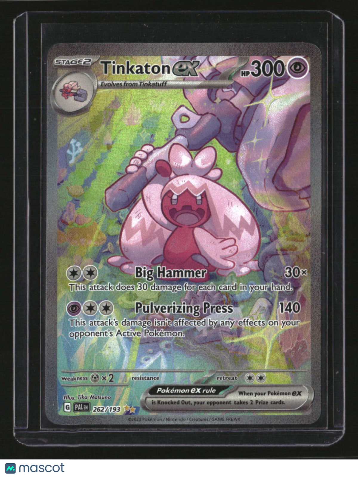 SV02: Paldea Evolved Tinkaton ex