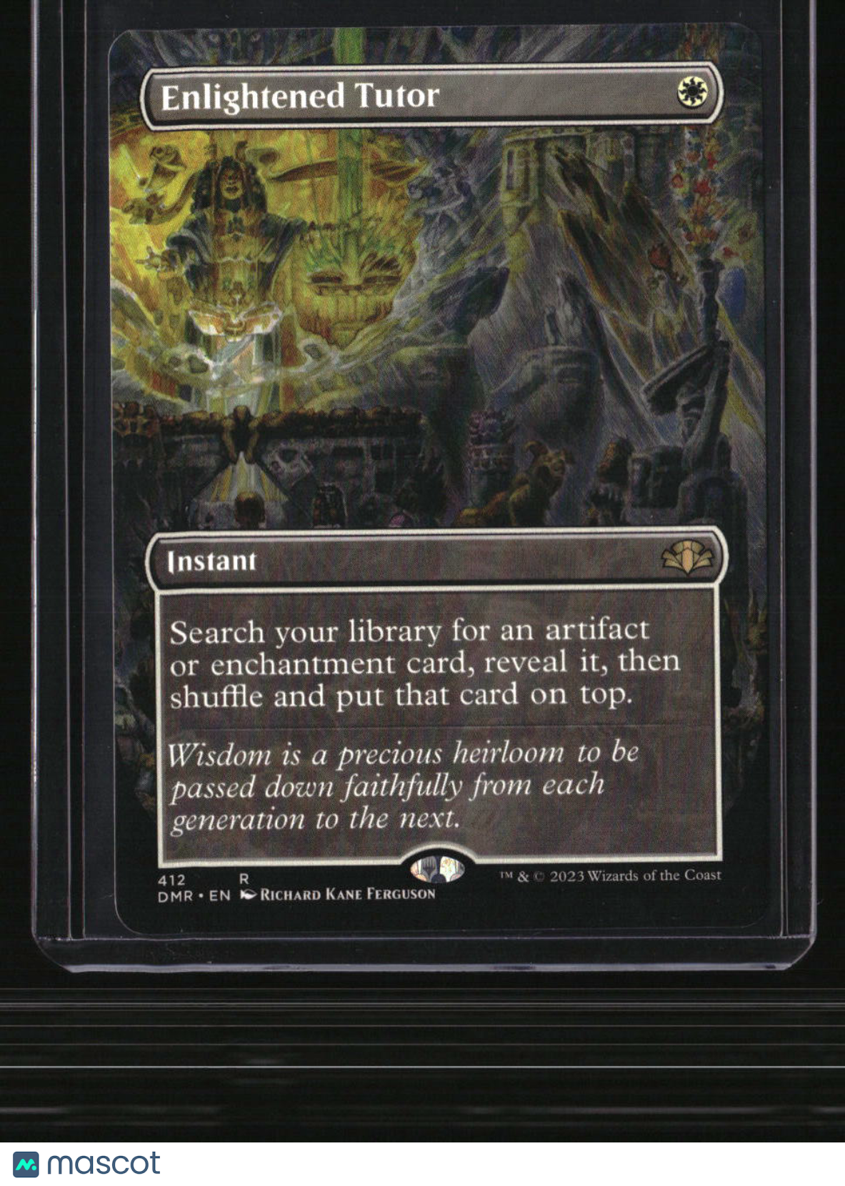 Dominaria Remastered Enlightened Tutor (Borderless)