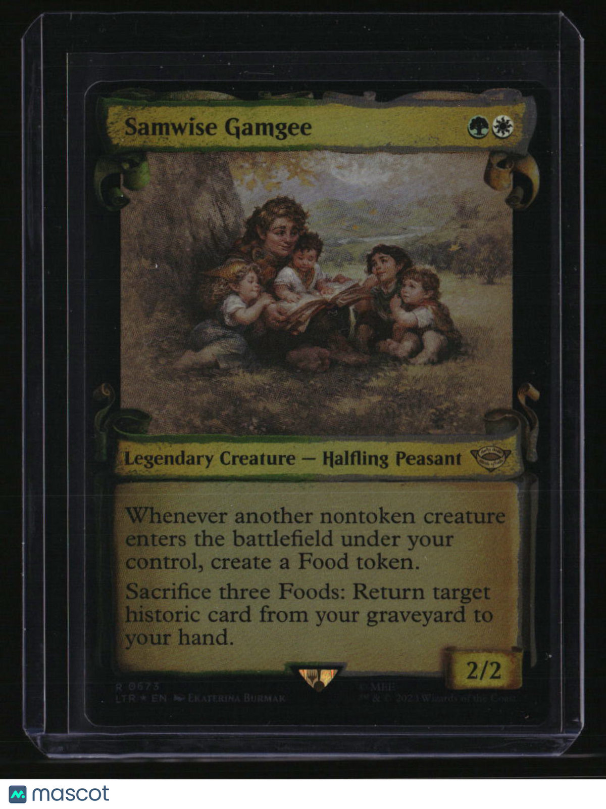 The Lord of the Rings: Samwise Gamgee (Showcase Scrolls) Foil