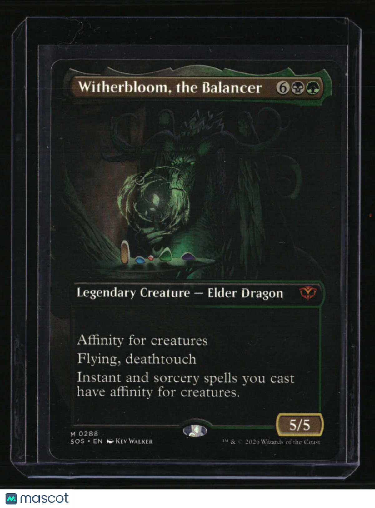 Secrets of Strixhaven Witherbloom, the Balancer (Borderless)