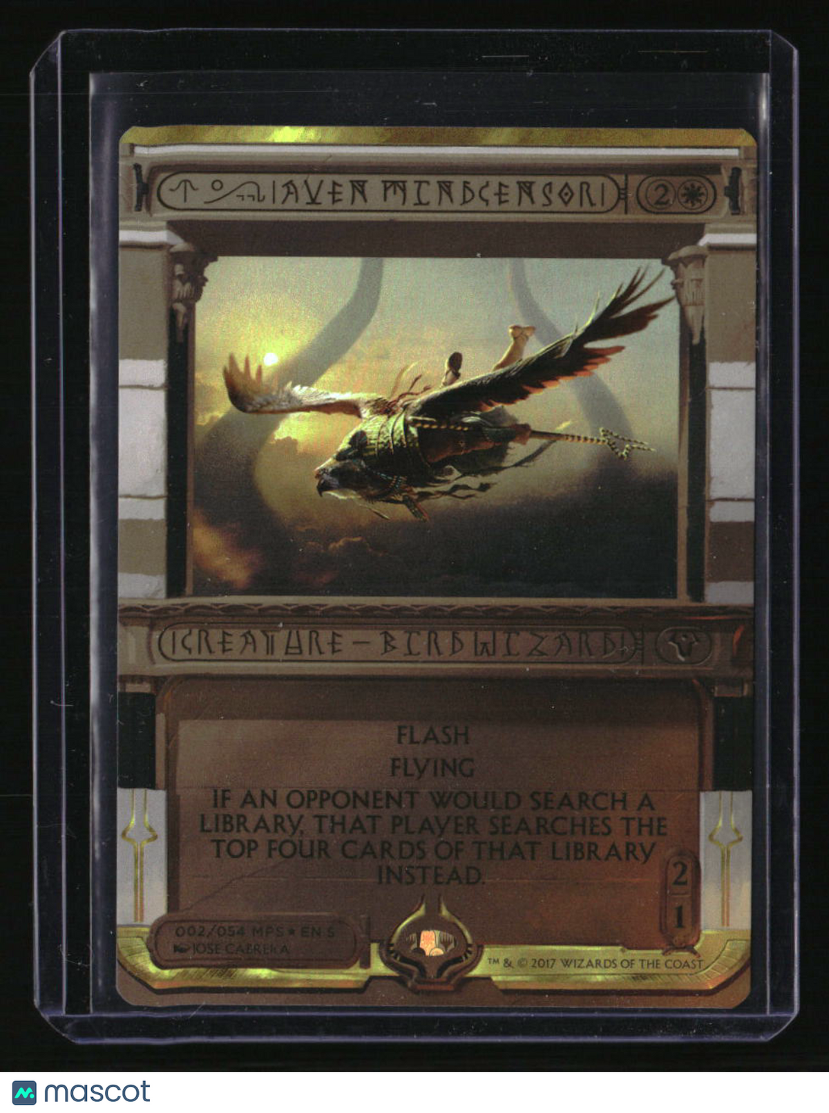 Masterpiece Series: Amonkhet Invocations Aven Mindcensor
